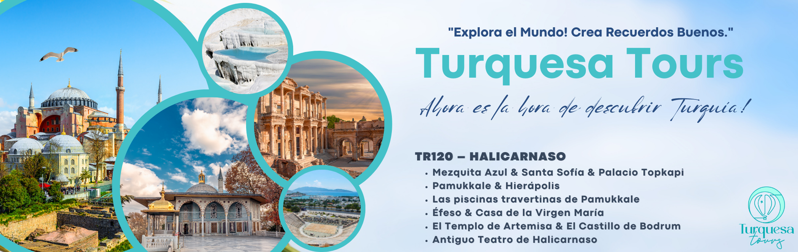 TR120 - HALICARNASO / Estambul - Pamukkale - Efeso - Bodrum