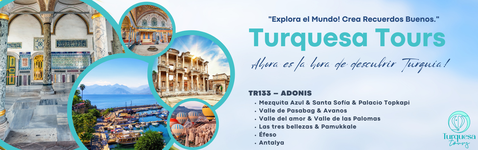 TR133 - ADONIS / Estambul - Capadocia - Efeso - Pamukkale - Antalya